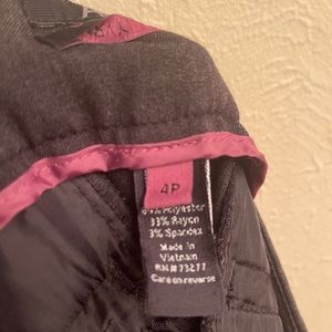 4P Apt 9 Gray Curvy Fit Dresspants